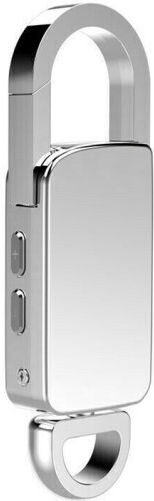 Înregistrător vocal spion cu lanț Iuni Br11 Plus 8gb Mp3 Player Silver