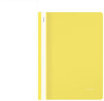 Metron Clipboard with Spring for Paper A4 Yellow 58300 1pcs