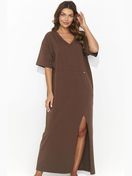 Numinou Summer Maxi Dress Brown