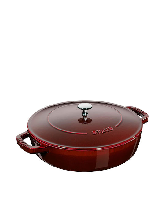 Staub Pan Mit Deckel aus Gusseisen 24cm