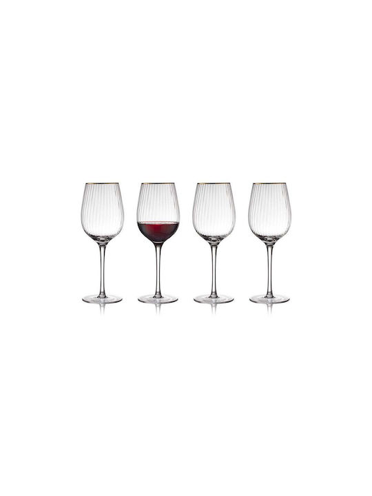 Lyngby Set of Glasses for White Wine made of Glass 4pcs