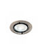 DIL Round Metallic Recessed Spot with Socket GU4 White 7x7cm. 1pcs