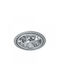 DIL Round Metallic Recessed Spot with Socket G24d Satine 10x10cm. 1pcs