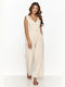 Numinou Frauen Overall Beige