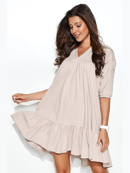 Numinou Mini Dress Beige