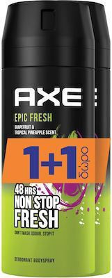 Axe Axe Αποσμητικό Σώματος Epic Fresh Σπρέυ 150ml (1+1 Δώρο)