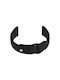 Rubber Watch Strap U21 20mm Black