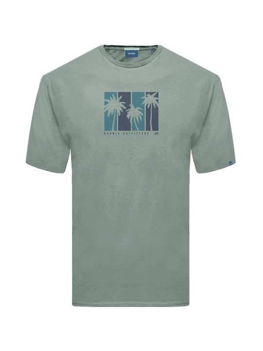 Double Men's T-shirt Mint