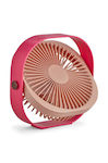 Printworks USB Office/Home Fan Pink PW00596