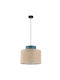 TK Lighting Pendant Light Green with Socket E27 38x170cm