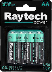 Jager AA 1.5V 4buc LR06-RAYTECH Jager AA 1.5V 4buc LR06-RAYTECH