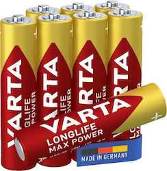 Varta Longlife Max Power AAA 2V 8τμχ