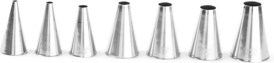 Hendi Set Pungi De Patiserie Metalic 4cm 7 Bucăți 551615