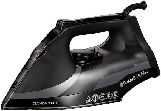 Russell Hobbs Diamond Elite Fier de Călcat cu Aburi 3100W cu Talpă Ceramică și Debit Continu de Abur 70g/min