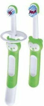 Mam 608 Set Baby-Zahnbürsten für 5m+ 2 Stück Grün