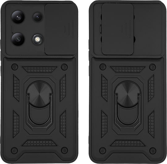 Sonique Back Cover Σιλικόνης / Πλαστικό Μαύρο (Redmi Note 13 4G)