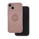 Hülle Umschlag Rückseite Silikon Rosa (Honor X6)