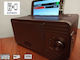 Bluetooth-Lautsprecher mit Radio Braun 104740