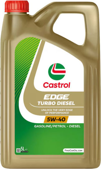 Castrol Edge Масло за Автомобили 5W-40 5лт