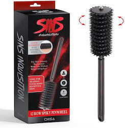Boss Of Toys 12 Row Spiky Roată în Culoare Negru
