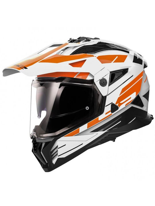 LS2 Pioneer II Motorradhelm On-Off ECE 22.06 Ge...