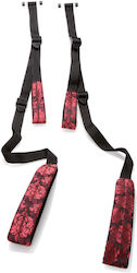 Calexotics Scandal Over The Door Door Restraint Set in Black Color