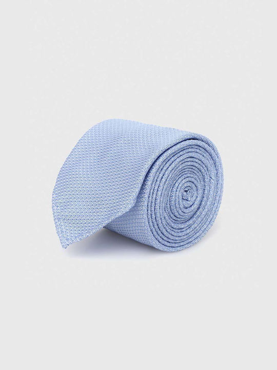Hugo Boss Ανδρική Γραβάτα Συνθετική σε Μπλε Χρώμα