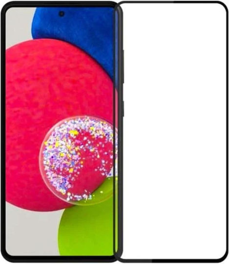 Techwave 5D 0.3mm Full Glue Full Face Tempered Glass Μαύρο (Honor X8a)