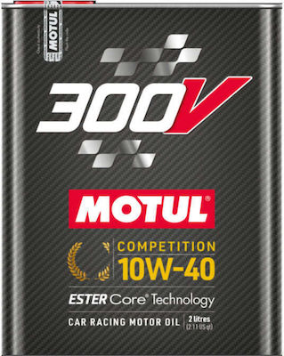 Motul Συνθετικό Λάδι Αυτοκινήτου 300V Competition 10W-40 2lt