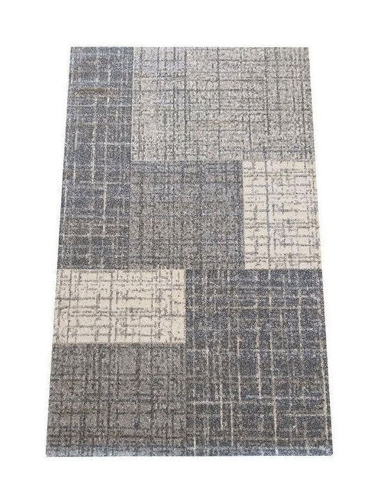 Rug Rectangular Gray