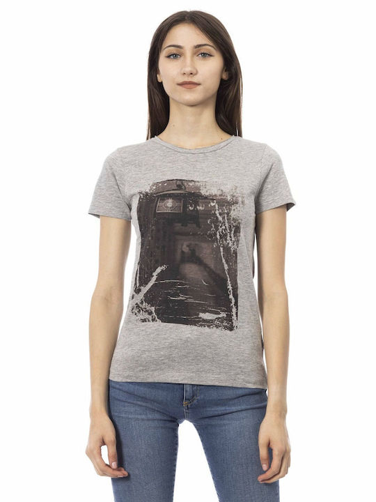 Trussardi Damen T-shirt Grey