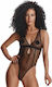Boss Of Toys Ladyx Mireia Sexy Bodysuit Gittermuster Schwarz