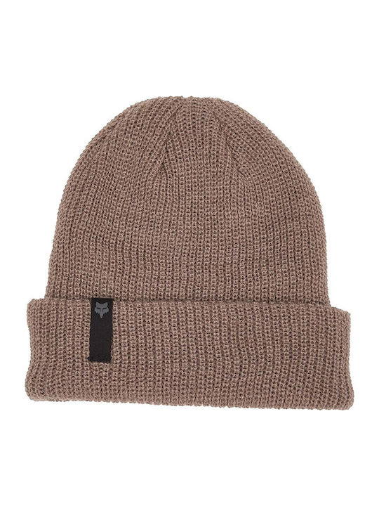 Machinist Beanie Fleece Beanie Knitted in Brown color