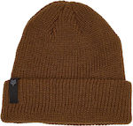Fox Machinist Beanie Beanie Knitted in Brown color