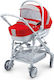 Cam Combi Family Бебешка количка 3 в 1 Red With Grey Skeleton 10.7кг