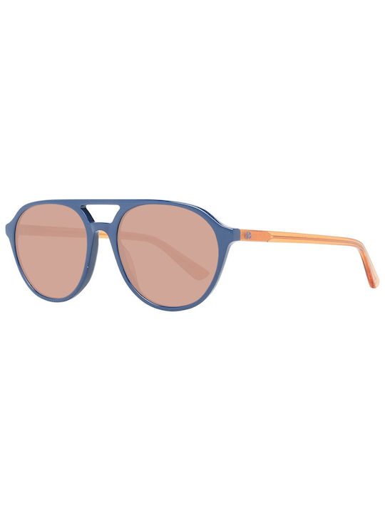 Pepe Jeans Unisex Sunglasses with Blue Frame and Brown Lens PJ7402-682
