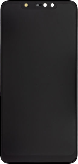 Οθόνη Lcd Display με Μηχανισμό Αφής και Πλαίσιο για Xiaomi Redmi Note 6 Pro (Μαύρο)