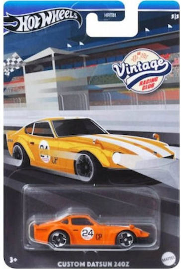 Hot Wheels Vintage Racing Club Количка Персонализиран Datsun 240Z Мащаб 1:64 За 3+ Години