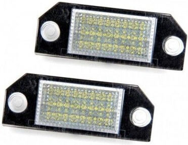 Kennzeichenbeleuchtungen LED für Ford Focus / C-Max / Fiesta / Mondeo / S-Max / Großer C-Max / Kuga / Galaxie 2Stück