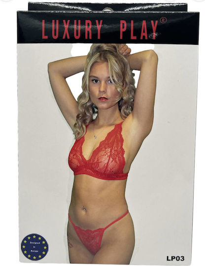 Boss Of Toys Sexy Σετ Εσωρούχων Κόκκινο