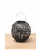 Brucs Bamboo Lantern Black 30x30x30cm