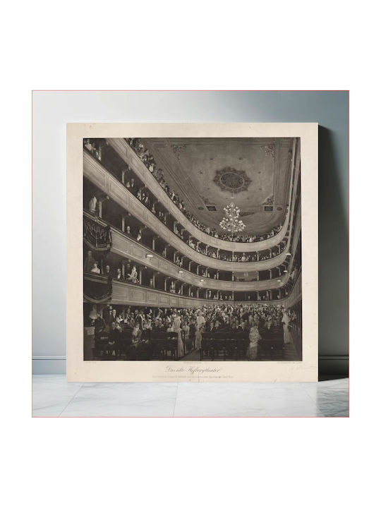 Auditorium Painting on Canvas 140x140cm