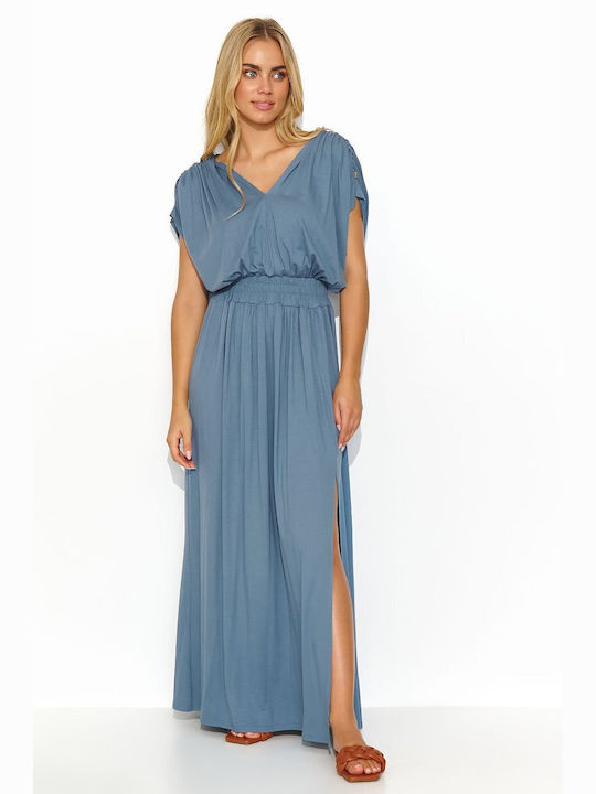 Makadamia Summer Maxi Dress Blue