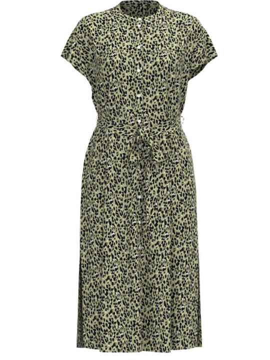 Vero Moda Σεμιζιέ Φόρεμα Hedge Green