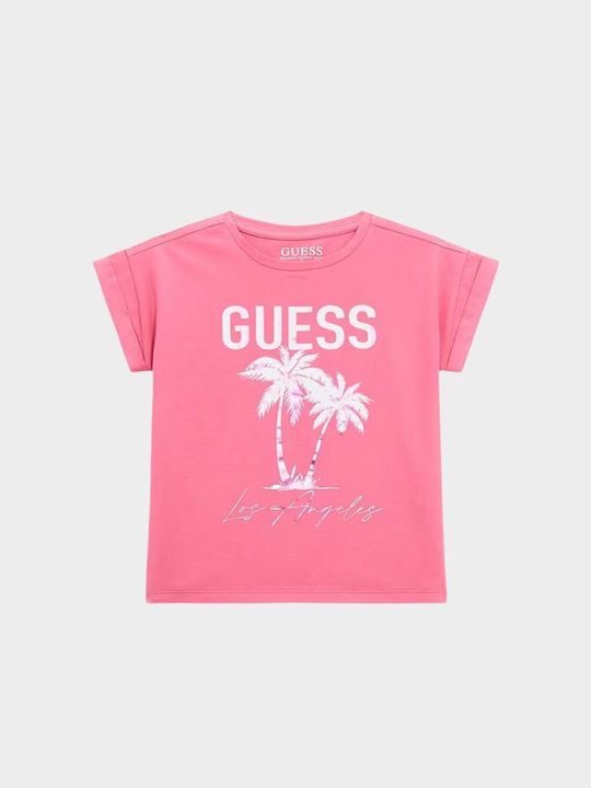 Guess Παιδικό T-shirt FUCHSIA/PINK