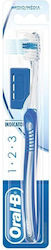 Oral-B 123 Indicator Zahnbürste Mittel Blue