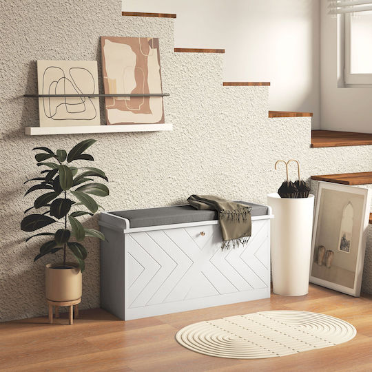 HomCom Stoff Schuhorganisatoren 80x26x44.5cm
