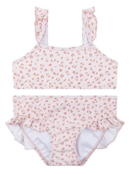 Swim Essentials Kinder Badebekleidung Bikini Οld Pink Leopard