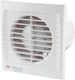 Vents Επιτοίχιος Εξαεριστήρας Μπάνιου 150mm Λευκός