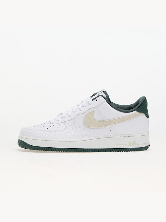 Nike Air Force 1 '07 Lv8 Ανδρικά Sneakers White / Sea Glass-vintage Green
